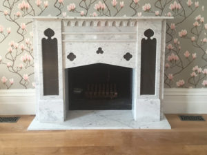 Gothic custom made fireplace